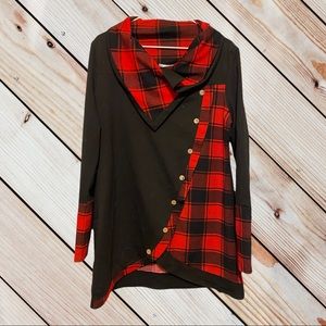 Cute Plaid Tunic